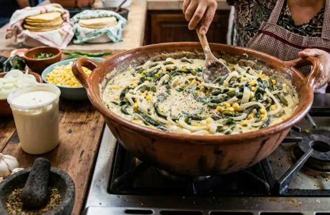 animalgourmet's tweet photo. ¿Te tocó poner el guisado para la reunión familiar?🫑✨  Unas rajas con crema y elotitos bien sazonadas nunca fallan.

https://t.co/oTmc88Q7lF

#ChilePoblano #RajasconCrema #RecetasFácil https://t.co/UCVHHY3k5J