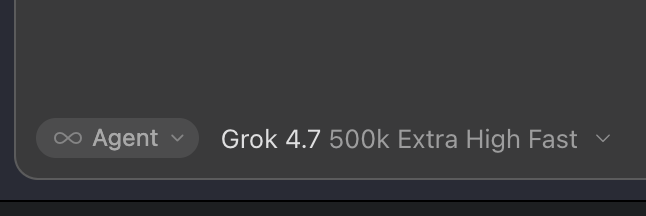 shahab_cha's tweet photo. When was this released? Grok 4.7 https://t.co/LPpjGQdOnm