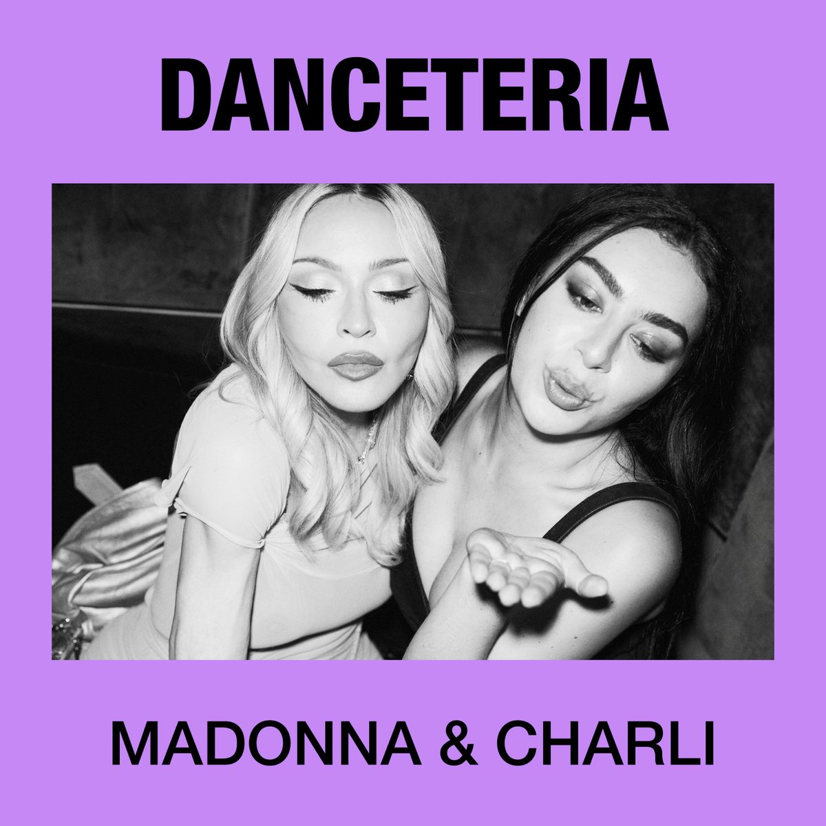 xcxsource's tweet photo. According to a press release, Madonna &amp; Charli xcx's Danceteria Afterhours collaboration is produced by Stuart Price and described as, "a celebration of the fearless beginnings and influences that shaped each artists' singular paths."

Out September 24. 💜 https://t.co/1xI7IRckzB