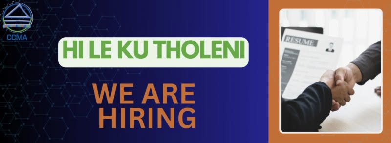 CCMA_SA's tweet photo. We are hiring.
Part–Time Interpreter, Free State and Northern Cape Province x4 – Welkom (3) and Bethlehem (1) Offices.
Apply here: https://t.co/Qz9FGed7MX
Visit our website for the full Job Specification. 
#jobs 
#Vacancies 
#JobBoard 
#JobHunting https://t.co/T7wSXljdXT