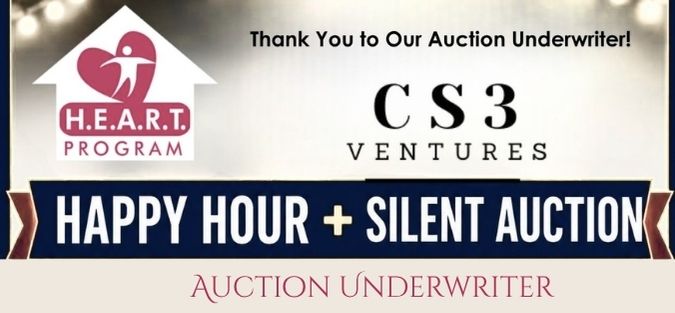 theheartprogram's tweet photo. We are so grateful to CS3 Ventures for their generous support as our Auction Underwriter! Your partnership helps make our Happy Hour and Silent Auction possible. Don’t forget—place your best bid by 7:45 PM on Tuesday, September 22nd. https://t.co/Q6wetD3XIl https://t.co/zVN3wPTxD1