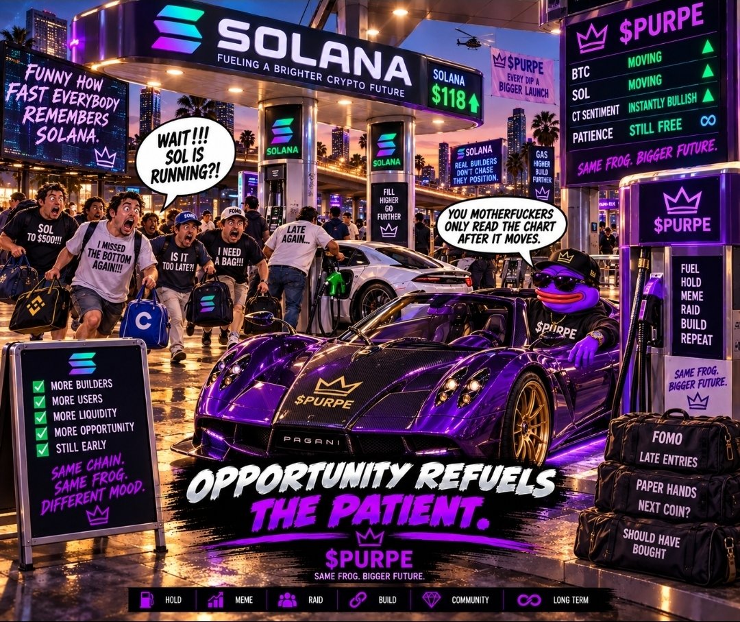 Purpe_Ell's tweet photo. @cryptorover Bullish!! 💜🐸🚀 $PURPE @purplepepes0l 💜🐸🚀 https://t.co/2N3UsZMzCO