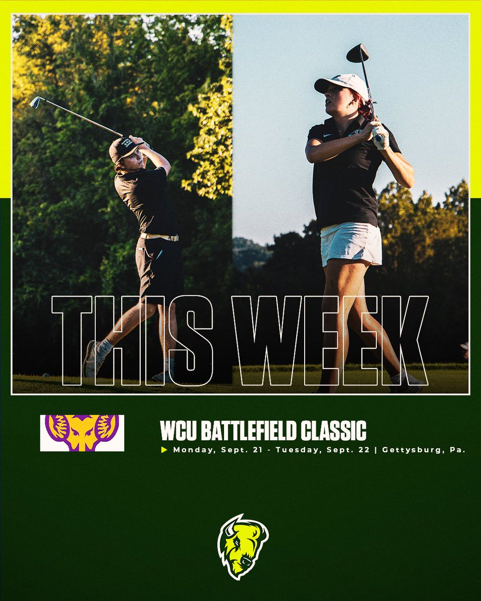 ppugolf's tweet photo. Here’s our week ahead!

#GoPioneers https://t.co/Gwx1el6Zir