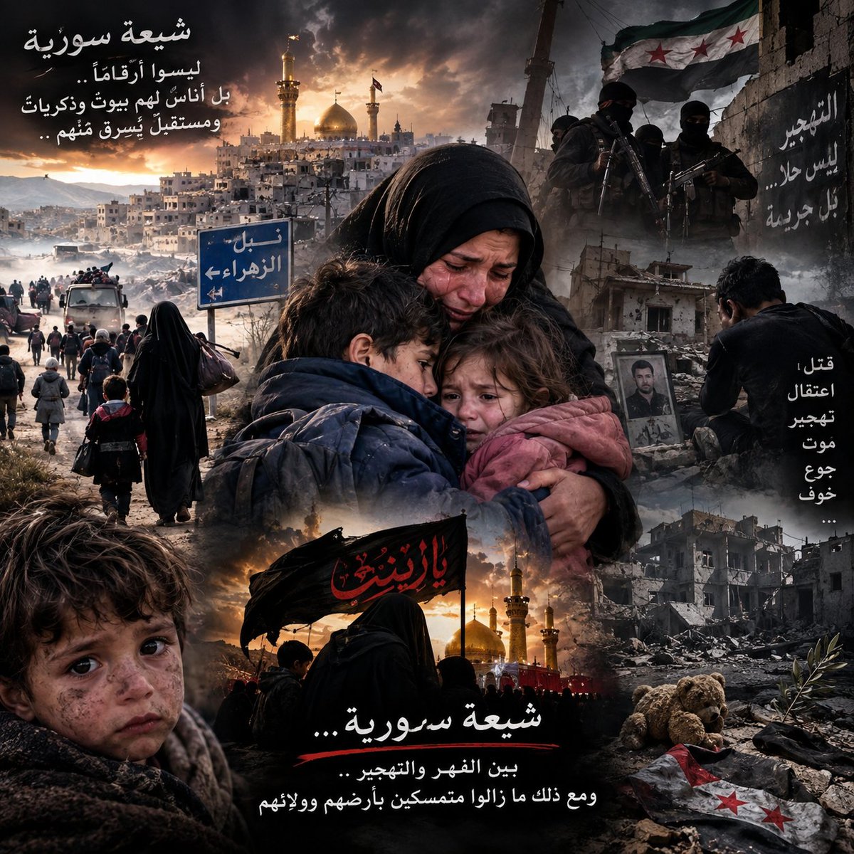 hedar12377's tweet photo. على علماء  شيعة سورية أن يتحملوا مسؤوليتهم تجاه أبناء الطائفة، وأن يبحثوا بجدية عن حلول تحفظ ما تبقى من وجودنا وحقوقنا وكرامتنا لقد شعر كثير من شيعة سورية بأنهم تُركوا وحدهم في أصعب الظروف حان وقت التحرك، وفتح قنوات آمنة مع الدول القادرة على حمايتنا، ومنها الولايات المتحدة وتركيا https://t.co/0NFBRXjOu6