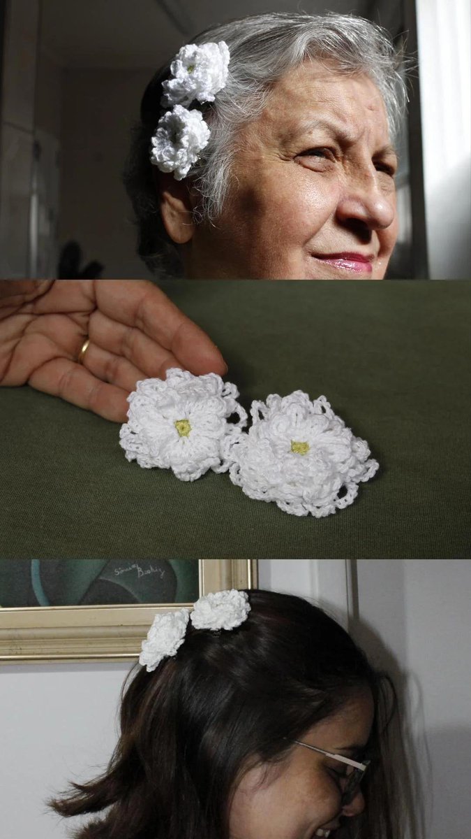 _beatrizdsoc's tweet photo. @stagepopbr Hello, vou aproveitar e divulgar essas presilhas que eu e a minha avó fizemos em forma de homenagear Memórias Póstumas! Feito a mão, em crochê e com muito amor de vó e neta.

JURO, QUE VALE A PENA GALERA 💚 https://t.co/8VesJN2fJI