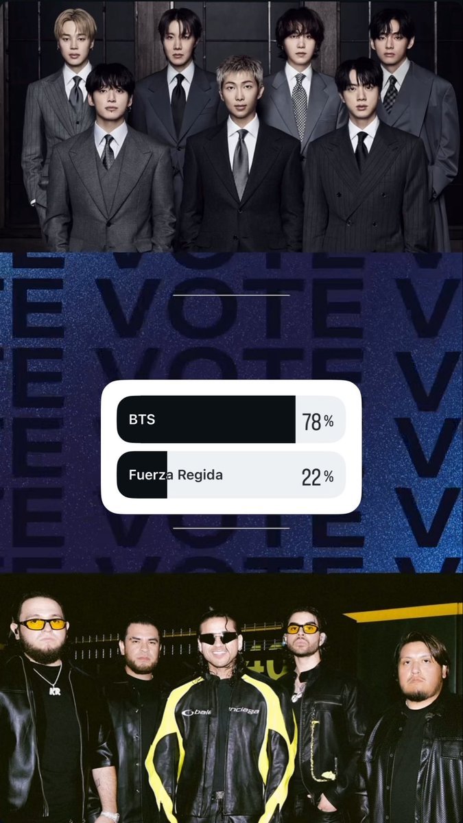 seoklogism's tweet photo. VOTE NOW FOR BTS 

🔗https://t.co/YlPhXurbxy https://t.co/S94JFqFcQf