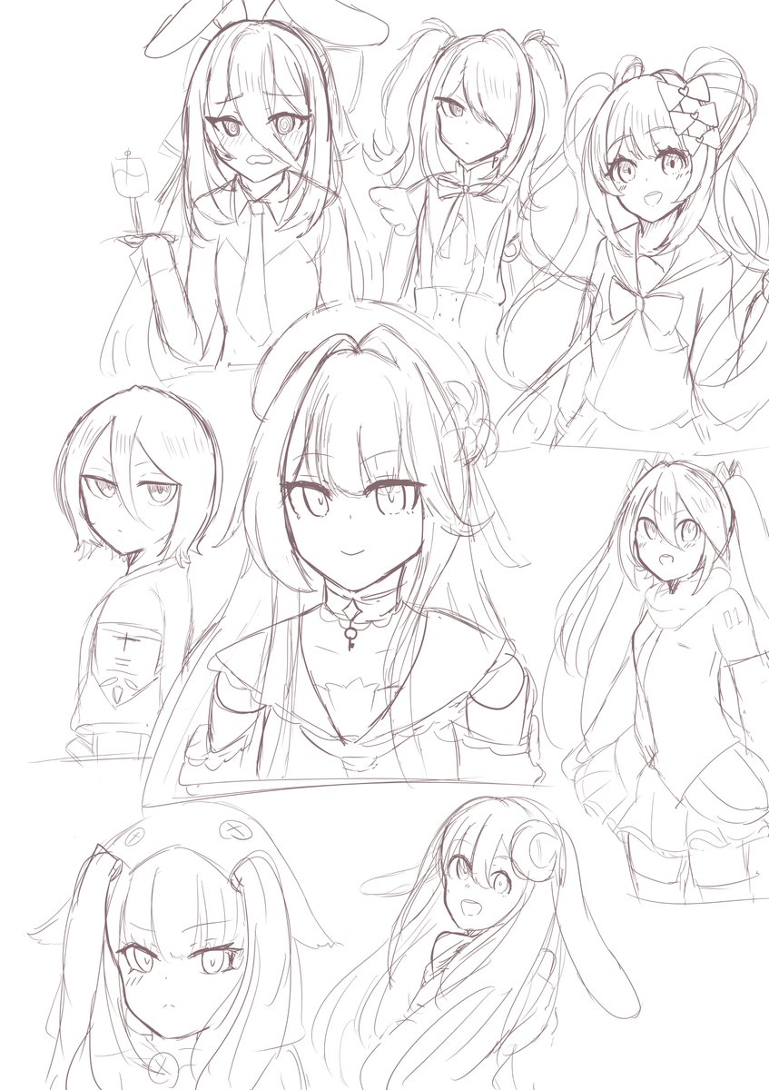 _Yubeki's tweet photo. 落書き https://t.co/AD98HNBrAp