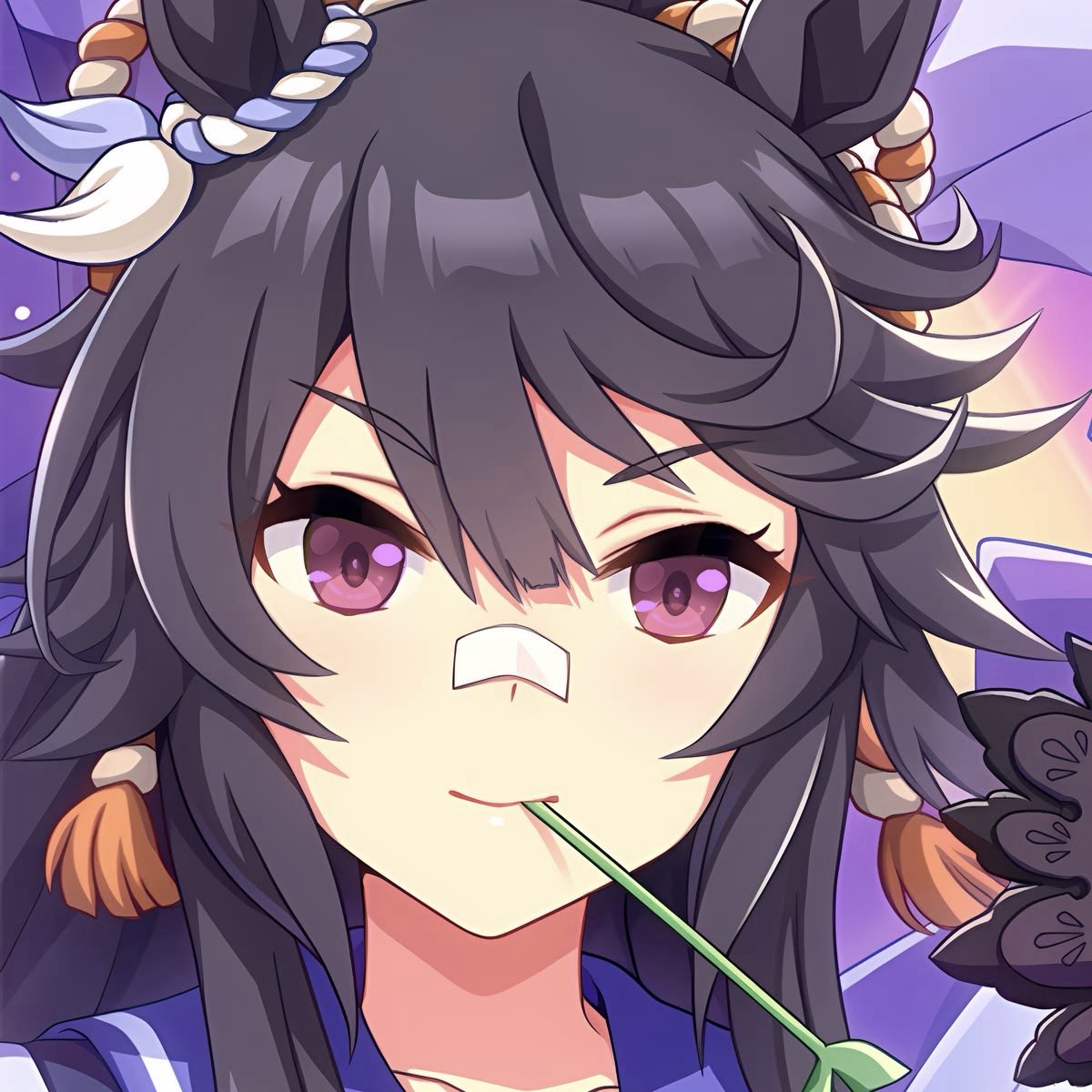 Ethanberr's tweet photo. [[ OPEN RP ]]

⚜️: looks like I’m the last one! Figures…

Seems like they saved the best for last! Anyways, it’s nice to meet you!

(A 7’1, Pink coloured eye Narita Brian appears!)

(She’s quite the boastful one, ain’t she?on quite the high horse…) https://t.co/RC7MGgrIg2