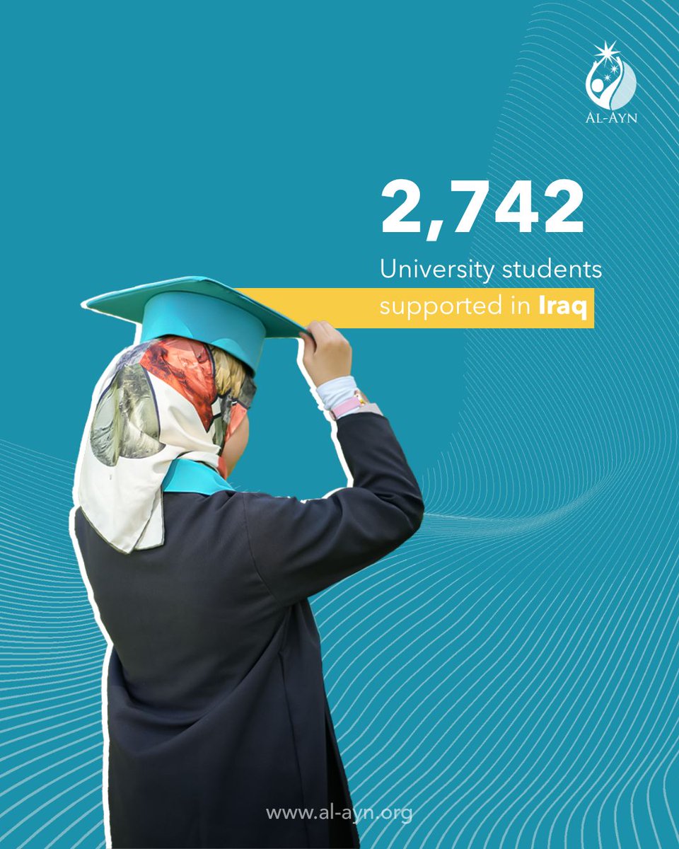 AlAyn_USA's tweet photo. 2,742 university students, and counting!

From tuition fees fully covered, to financial incentives for top academic performers, Al-Ayn walks with its students long after school ends.

Help empower the next generation to thrive - in school, and beyond at https://t.co/LSr8g6QsHc https://t.co/yEWhlD3tKR