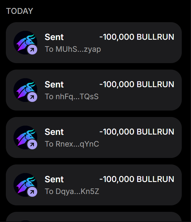 BullrunCash's tweet photo. Every wallet receives 100,000  $BULLRUN 🪂 

Drop your Solana $Sol Address and RT PINNED♻️ 

Follow @BullrunCash
 
Like and RT pinned post 📌 

First 500 wallets ⬇️ #Airdrop
Visit https://t.co/VF90aLqhNC https://t.co/oaFzJcjiD5