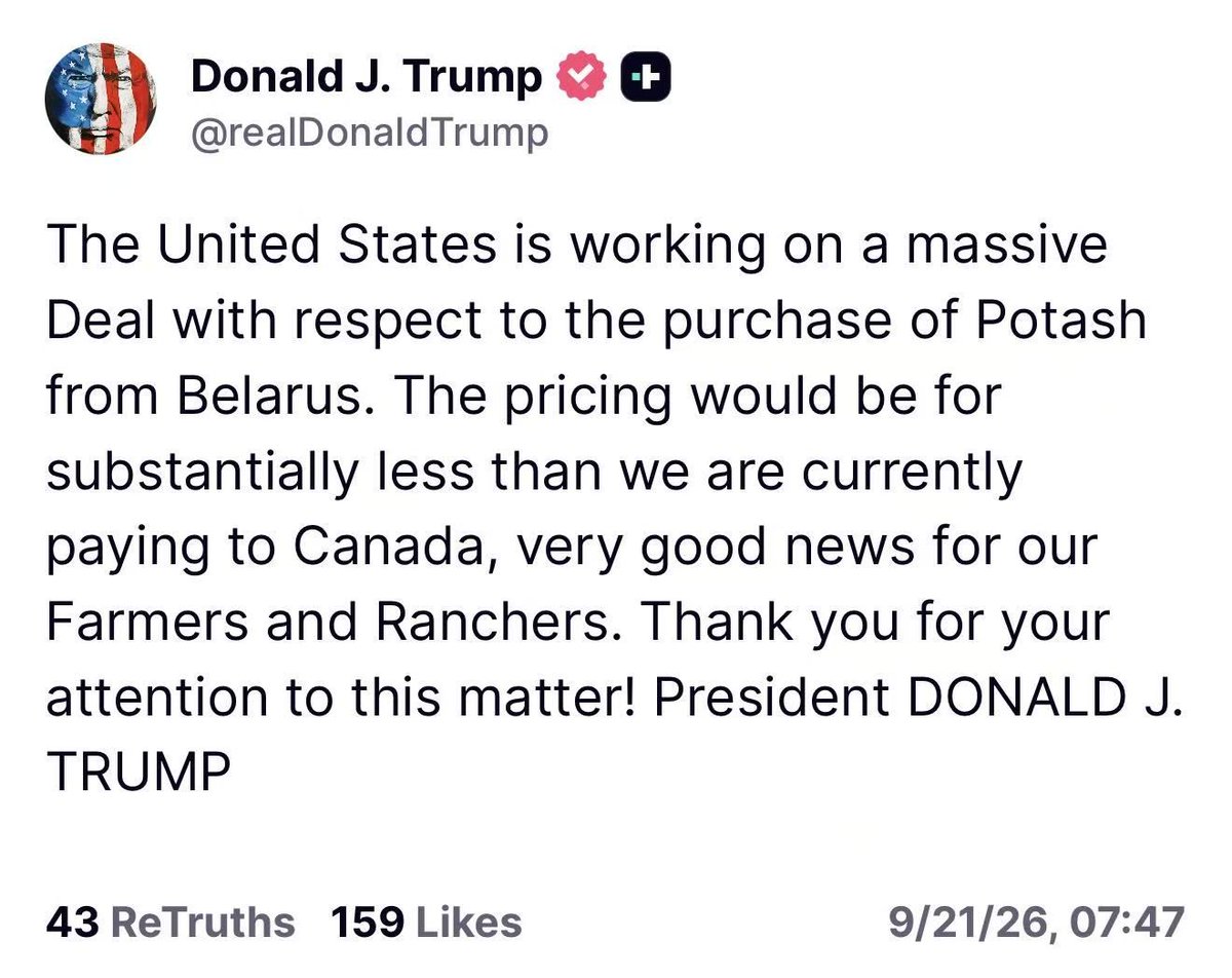 🚨 TRADE SHAKEUP: Trump announces the U.S. is working on a 