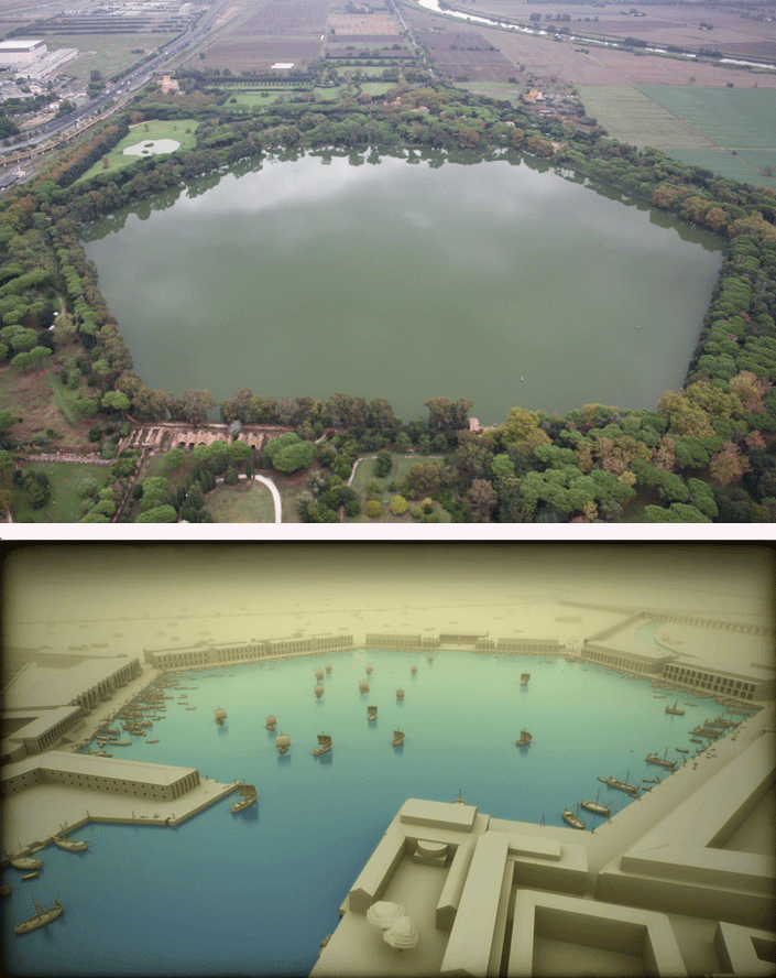 lefineder's tweet photo. Aelius Aristides' 2nd-century essay, In Praise of Rome:

"Large continents lie all around the Mediterranean, and from them, to you, flow constant supplies of goods. Everything is shipped to you, from every land and from every sea-the products of each season, of each country, of each river and lake, the crafts of Greeks and other foreigners. As a result,  if anyone wants to see all these items, he must either travel through the whole world to behold them, or live in this city. Everything that is grown or manufactured by each people is not only always  present here, but is present in abundance.

So many ships land here bringing cargo from all over,  during every season, after every harvest. And thus the city seems like a common market for the world. You can see so many cargoes from India or, if you wish, from Arabia Felix that you might  think the trees in those countries had been left permanently bare and that the inhabitants would have to come to Rome if they needed anything, to beg for their own goods.

Clothing from Babylonia and ornaments from foreign lands beyond arrive here in greater quantity and more easily than goods  shipped from Naxos or Cythnos to Athens. Egypt, Sicily, and the cultivated part of Libya are your  farms. The arrival and departure of ships never cease. And consequently it is quite amazing that  there is enough room in the sea, much less the harbor, for the ships.

Everything comes together here: trade and commerce, the transportation industry, agriculture, metallurgy, every skill  which exists now and has existed, all that is produced and grows."