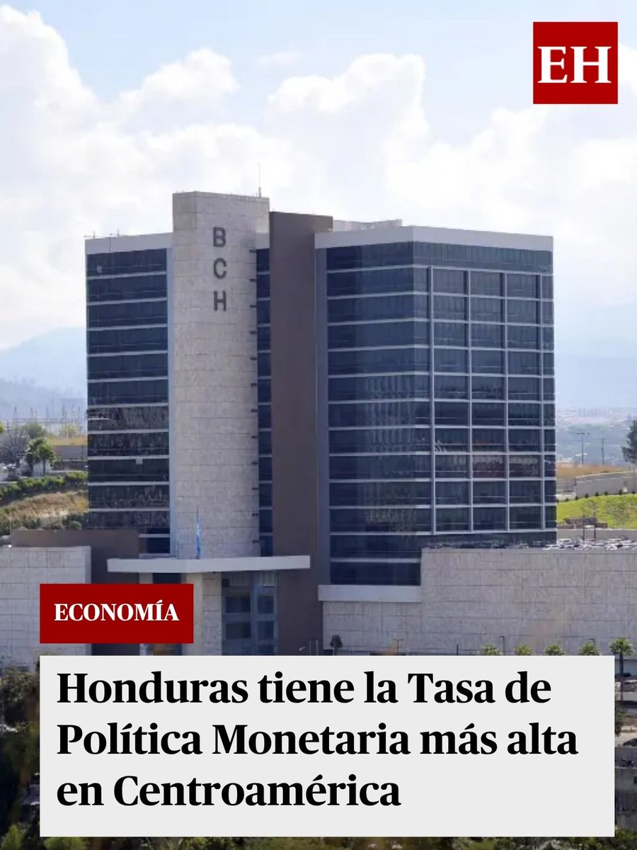diarioelheraldo's tweet photo. #NoticiasEconomía Medida. El Banco Central subió en 0.25% a partir de este lunes y, por ende, aumenta a 6%. https://t.co/gJ6TuSXqG9 https://t.co/Kil14mjSTh