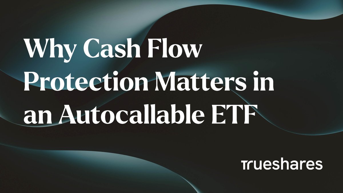 TrueShares's tweet photo. Yield is only half the story. For income-focused investors, the real test is whether a strategy can continue supporting cash flow when markets become challenging.
Why should advisors evaluate income durability, not just distribution rates?
Read more: https://t.co/VUlSzDAk8C https://t.co/T4knMdUqoT