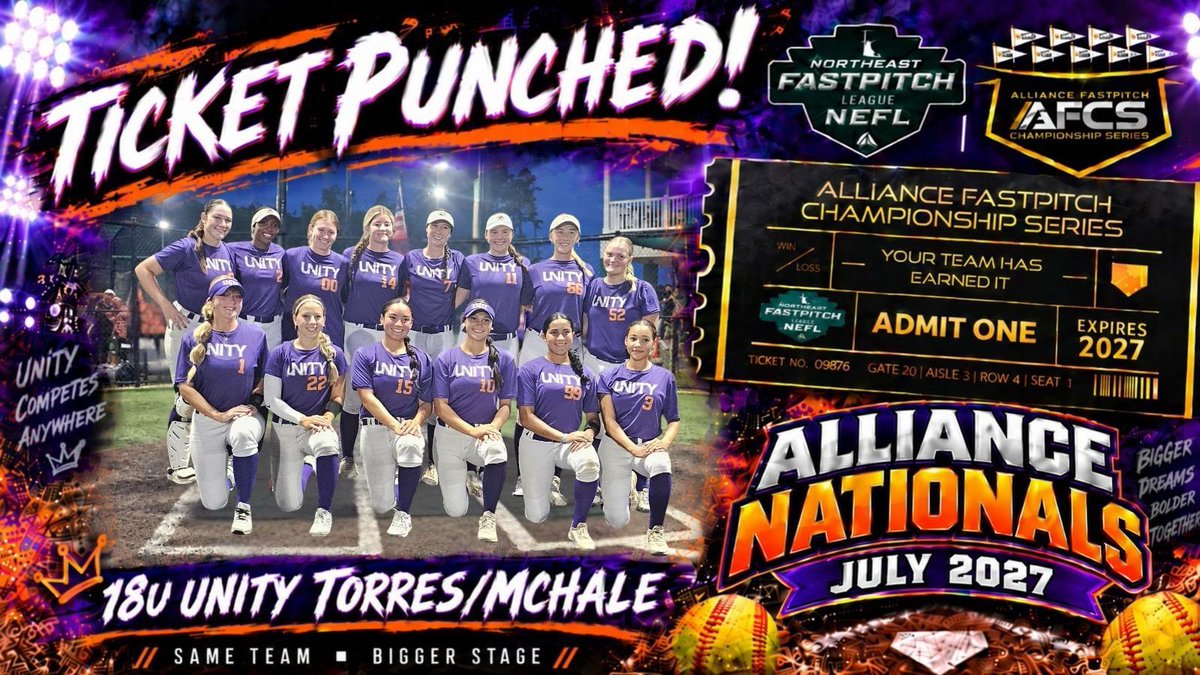WhitneyDavis_sb's tweet photo. This weekend I played in my first tournament with my new team, Unity 18U Torres/McHale. We played in the Alliance NEFL Fall Qualifier in Jackson NJ with the goal of earning our bid to the Alliance Super Cup. We did that going undefeated, out scoring our opponents 35-8. The girls and coaches were great. I played all 3 outfield positions battling .400 with 10 stolen bases. I can’t wait to see what we can accomplish as we all jell as a team!

🥎💪🦁💙🤍@PennStateSB @coach_crowell @ABaggetta @lexxx_20 @laurenfoster02 @UnityTorres18U @thealliancefp @NEFLfastpitch @PrepSoftball @LineDsoftball @CoachScibelli @jenna_kate00 @ExtraInningSB @ohiovarsity @NHPreps @SBLiveOH @CVC_Athletics @DiamondAddicts @DO_Apparel_ @BadgerSB2025 @BHSBadgerDen @PVSbaseball @GRIT_SP @bruceboltus @CamWoodBats  @Rule42sports @SoftbalAmerica  #WeAre