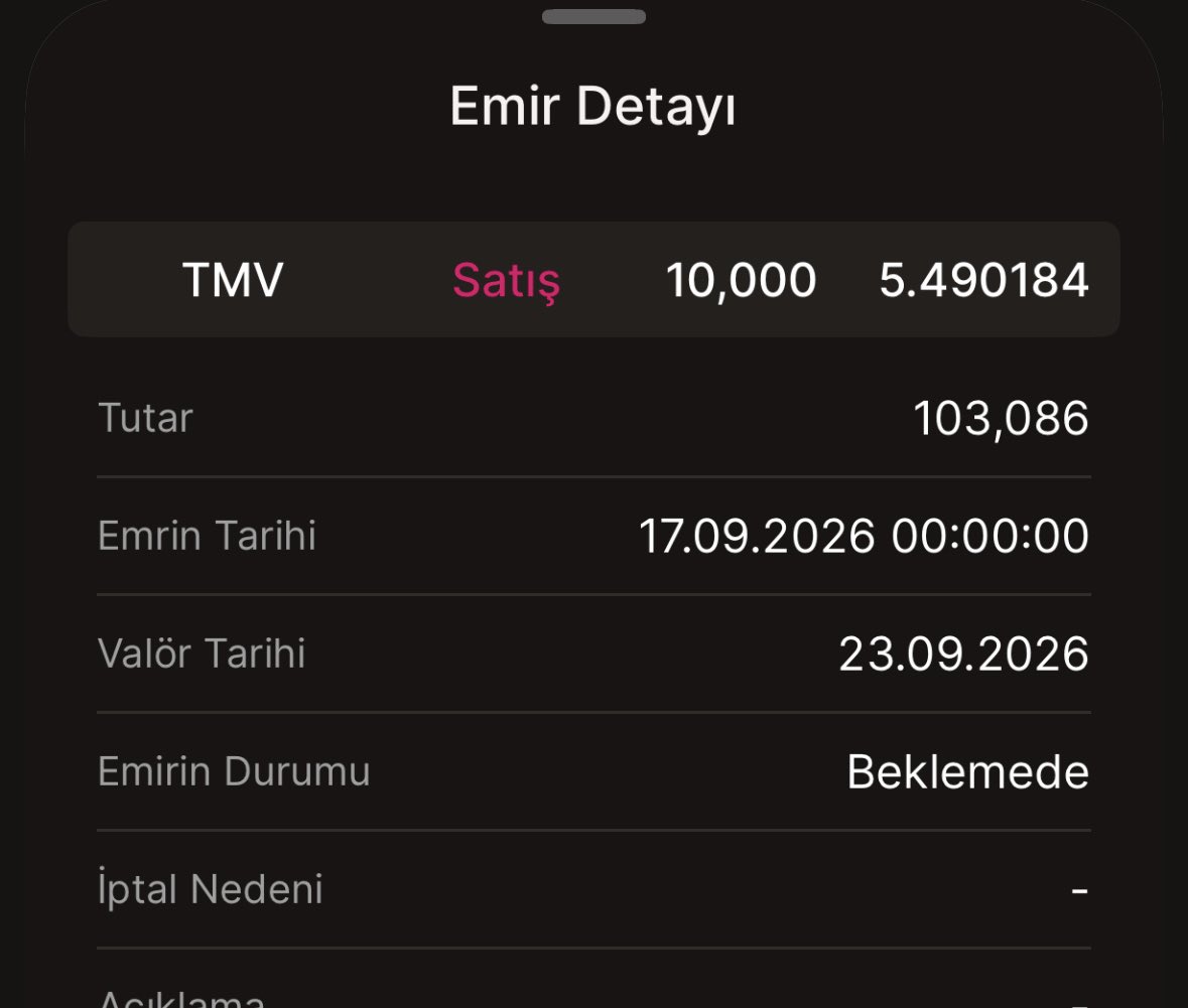 codeandecon's tweet photo. @PARA_AVCISII @Ahmet647850063 @utkualtun @sogun_tr @TeraPortfoy @spkgovtr 15 Ekim mi dersiniz 23 Eylül mü https://t.co/YLiv2nwvt0