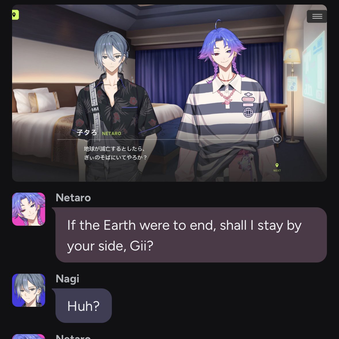 netarobun's tweet photo. gay ppl can never just say "i love you" its always somethig like this /ref https://t.co/ZRNKEZ5JeD