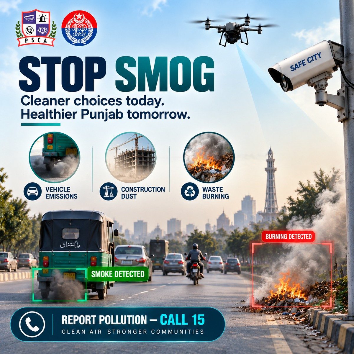 AM_Fsd_PVICS's tweet photo. Stop Smog,
Get your Emission test done ✅
Before deadline of 15 October 2026.
#PVICS
#automechanix
#faisalabad https://t.co/neyRnUZBxx
