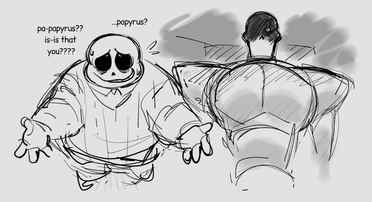 zIeepysnailz's tweet photo. lore changes....sorry papyrus youre losing your older brother privileges. and your parents too https://t.co/sMNikdyY50