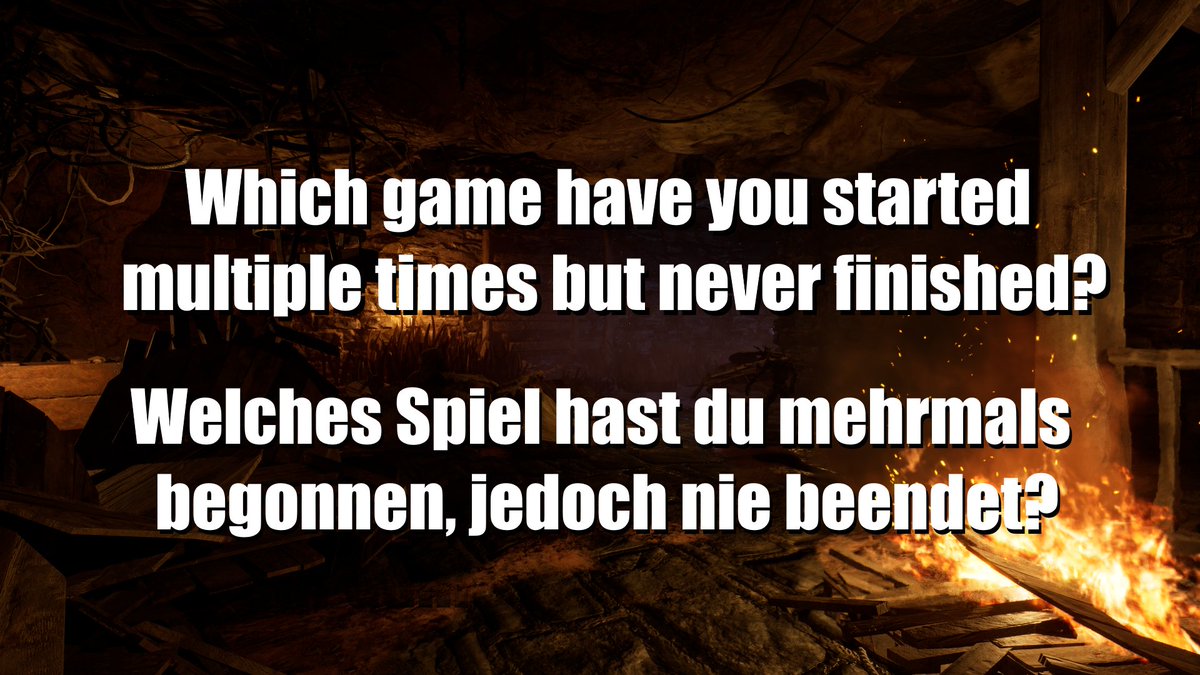 PitheadStudio's tweet photo. Which game have you started multiple times but never finished? ⚒️🦉🦇 
Welches Spiel hast du mehrmals begonnen, jedoch nie beendet?

#cralon #pithead #pitheadstudio #indiedev #gamedev https://t.co/Voy3WWCQnR