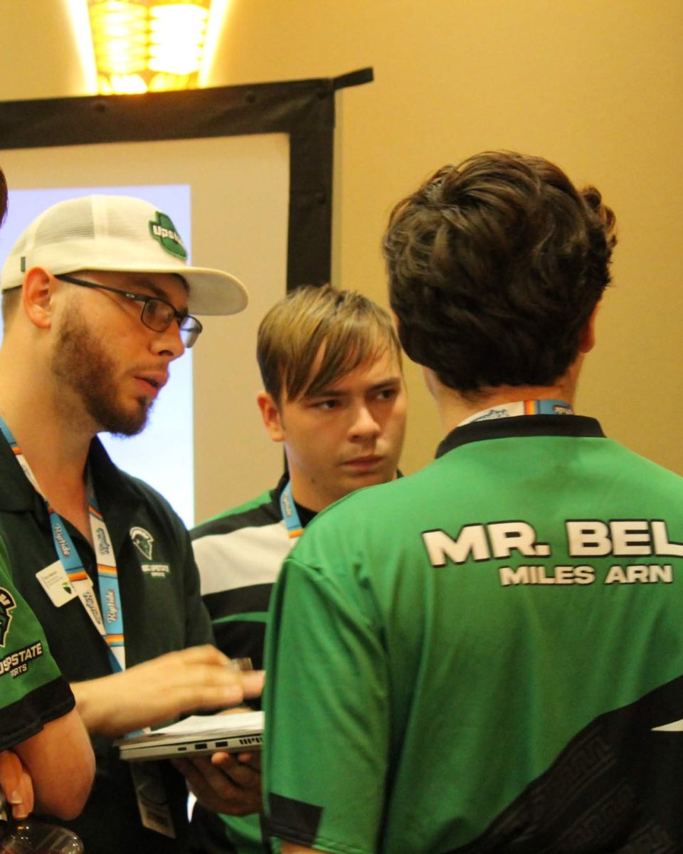 GSEsportsorg's tweet photo. Thanks for the update, Coach Matawa, from @UpstateEsports. Keep up the great work, Miles! From competing with Hopatcong in GSE to thriving as a college player. We are a community dedicated to our students' success.#esports #esportsedu #education #gamer #college #students https://t.co/yFWF0Tgo1q