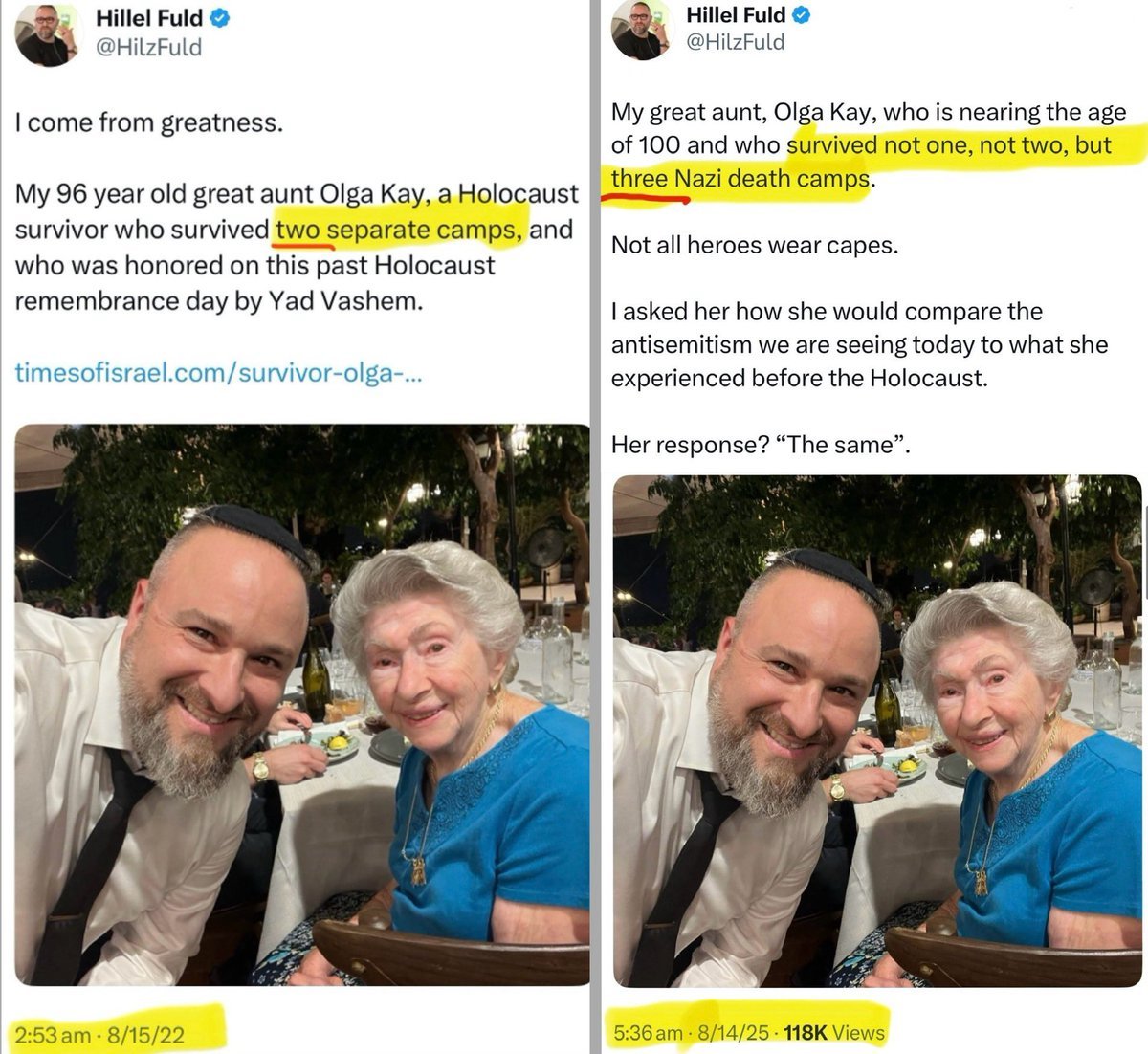 GenericSnarky's tweet photo. This woman is so heroic she was out there surviving an additional camp in 2024 https://t.co/kTT8wJZjKn