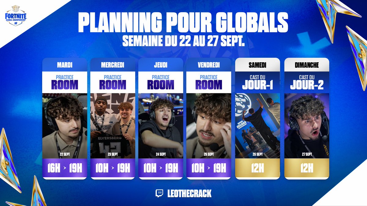 leothecrack_'s tweet photo. Cette semaine, direction Anvers pour les Globals 2026 🇧🇪🔥

🎥 Du contenu exclusif au plus près des joueurs avec Lovero 
👀 Coulisses / Showmatchs / Préparation
🎙️ Et évidemment, cast des deux jours

🇫🇷 Nos 4 Frenchies sont prêts à tout donner pour aller marquer l’histoire. 🏆

💜 4 joueurs, 1 objectif. @XP42FN

Un week-end qui s’annonce HISTORIQUE.