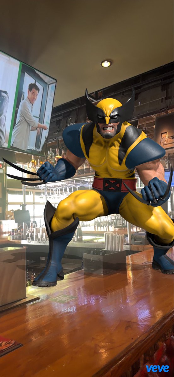 risingstarlarry's tweet photo. Wolverine calm down bub 
We just having a meeting talking about @veve_official  digital collectibles 😂 https://t.co/LKpyn13te1