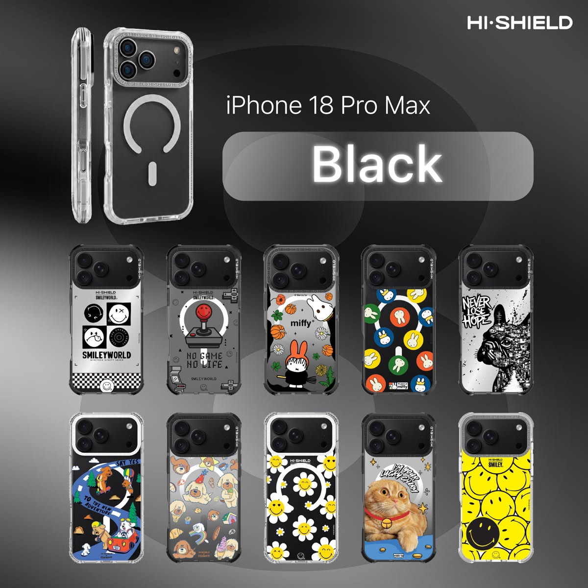 Hi_Shield's tweet photo. เคสพิมพ์ลาย iPhone18 Pro/Promax ซื้อสีอะไรมาเลือกลายที่ใช่ หรือจะเลือกเคสใสกันกระแทก รับรองว่าสวยหมดทุกแบบ #hishield #เคสกันกระแทก #เคสพิมพ์ลาย #เคสมือถือ #เคสไอโฟน #iphone18
https://t.co/3vnRAxknnn https://t.co/uvlD0ZDq4t