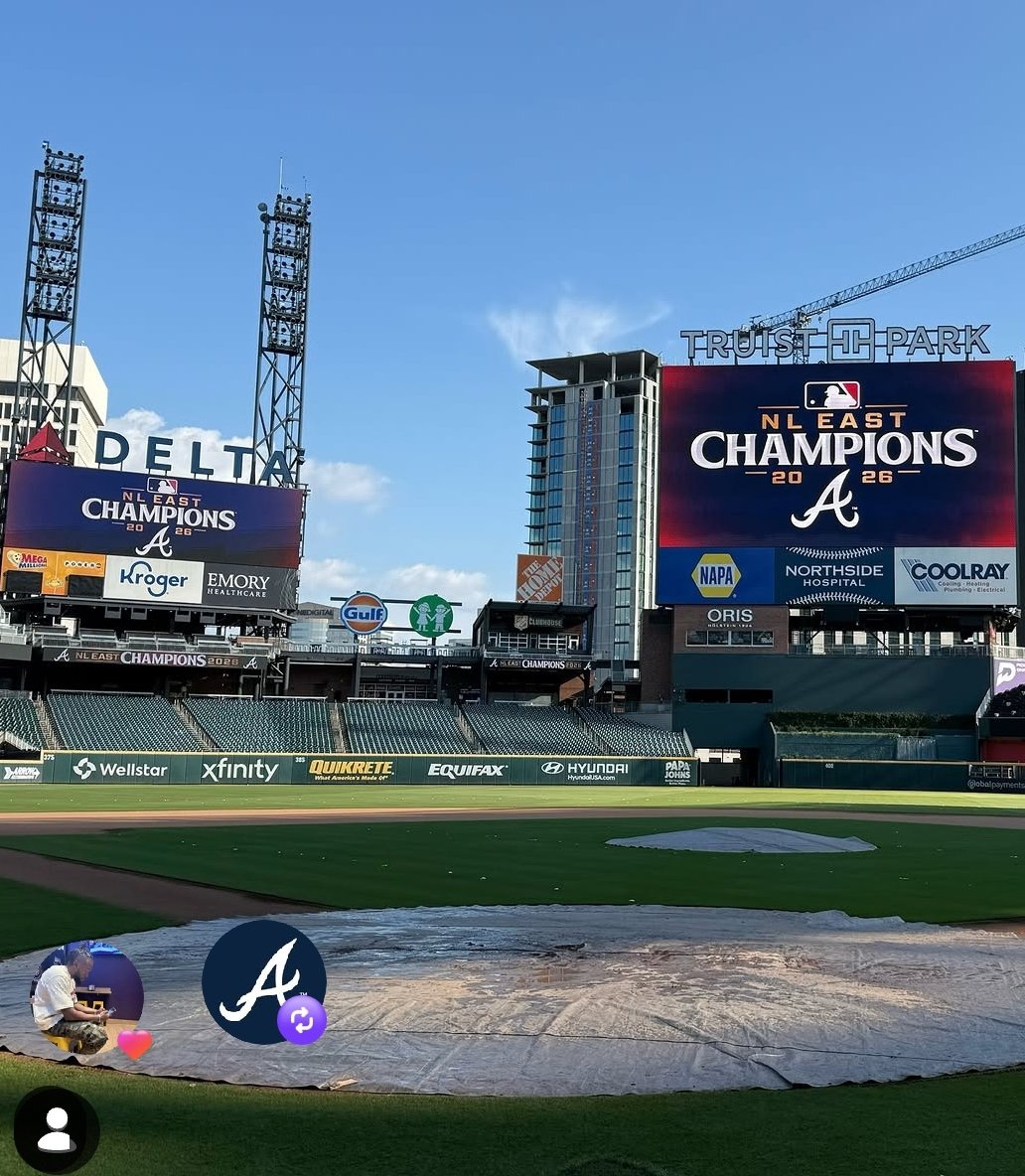 1su3d3's tweet photo. OUR current situation... @Braves #313Crew https://t.co/Hm7UUGzF2S