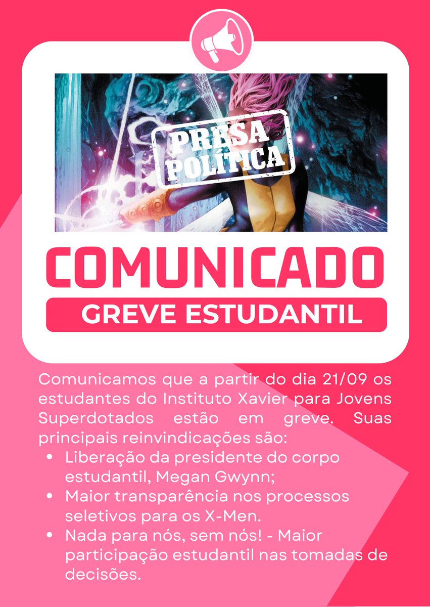 gardenofairies's tweet photo. ESTÁ DECLARADO: É GREVE! https://t.co/CHf6ar2Q0n