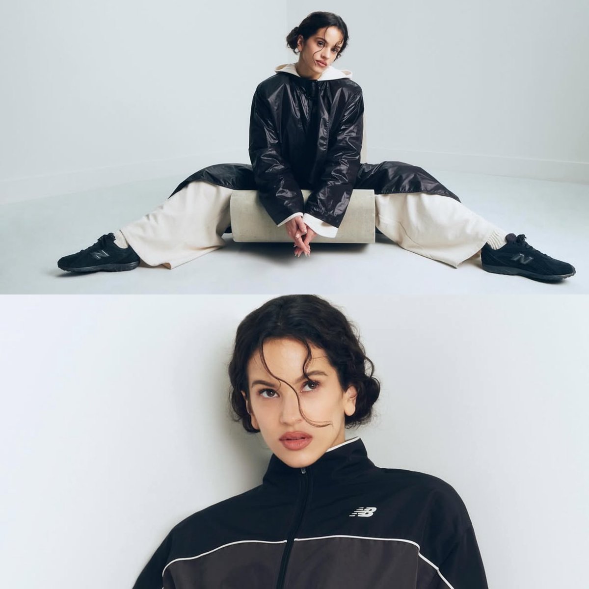 updaterosalia's tweet photo. New photos of ROSALÍA for New Balance. https://t.co/8aGKuglcTa
