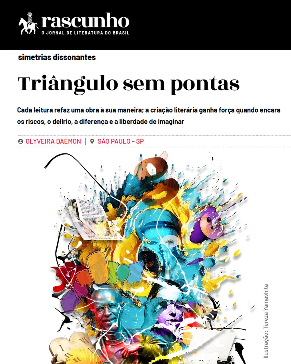LuizPersonas's tweet photo. >>>No jornal Rascunho deste mês, minha nova symetria dyssonante.

https://t.co/5akM0BhYc3 https://t.co/eLFmoE9ftr