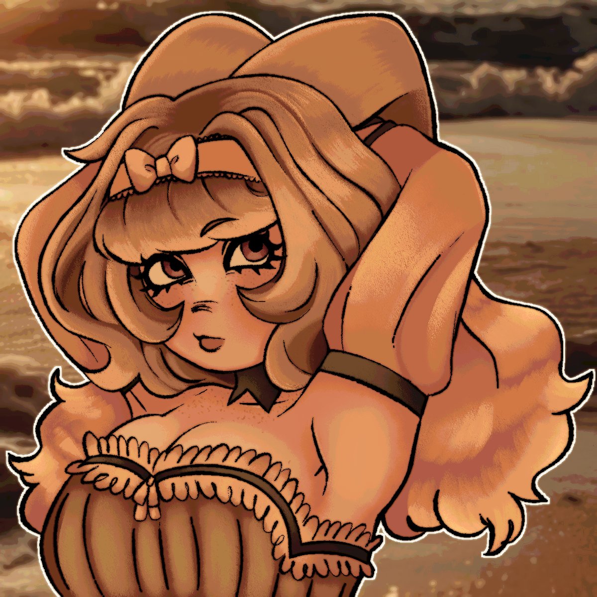 lumberriess's tweet photo. bnnuy ( drew my oc lillian again :] )

#pokemon #gijinka #ミミロップ https://t.co/HZJZmOSZWy