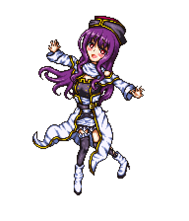 Dot_Mokyu's tweet photo. ワス先輩（魔女っ子）完成
第2形態は明日完成目指します。 https://t.co/e9NHFJMaJd