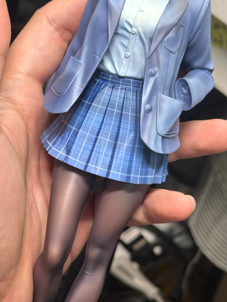 zharou1999's tweet photo. 格子裙的制作～ https://t.co/ThHOaxZWmX