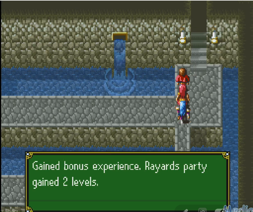TheDavidVinc's tweet photo. No matter how you feel about this, it's not "for the modern audience" - unless the "modern audience" existed back in 1991. Tenshi No Uta on the SNES gave EXP at checkpoints to ensure you were the proper level and wouldn't have to grind. This has been going on for a long time. https://t.co/4HdIsONOE9