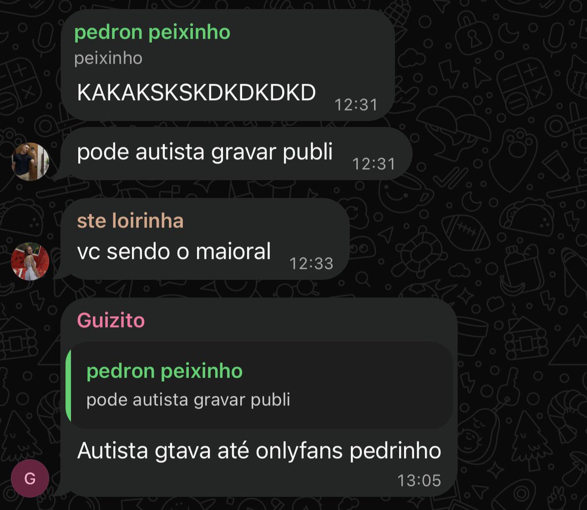 sthekkmk's tweet photo. ah mano os cara se passa https://t.co/KrU0fG7DpY