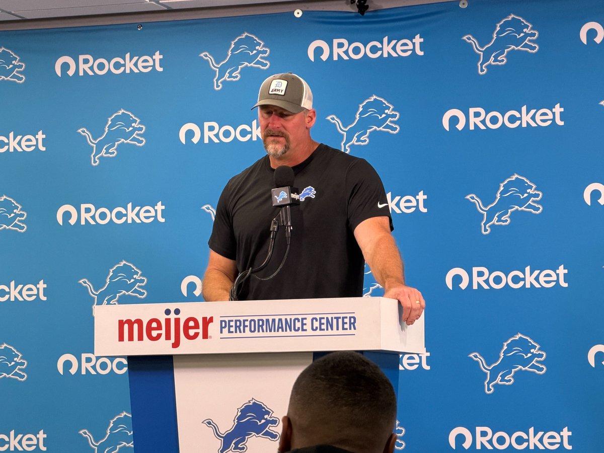 BradGalli's tweet photo. Dan Campbell backed Kelvin Sheppard as Lions defensive coordinator: "I believe in Sheppard. I believe he's an outstanding coach. There's a bump in the road. I believe in this staff."

"I believe they're the right guys to get these things done," he said on Monday. https://t.co/XYuD1auJkH