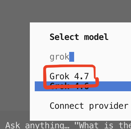 groundcode_io's tweet photo. 현 시점 기준, cursor 와 opencode 에서 사용 가능 https://t.co/8fr0cZW0LB
