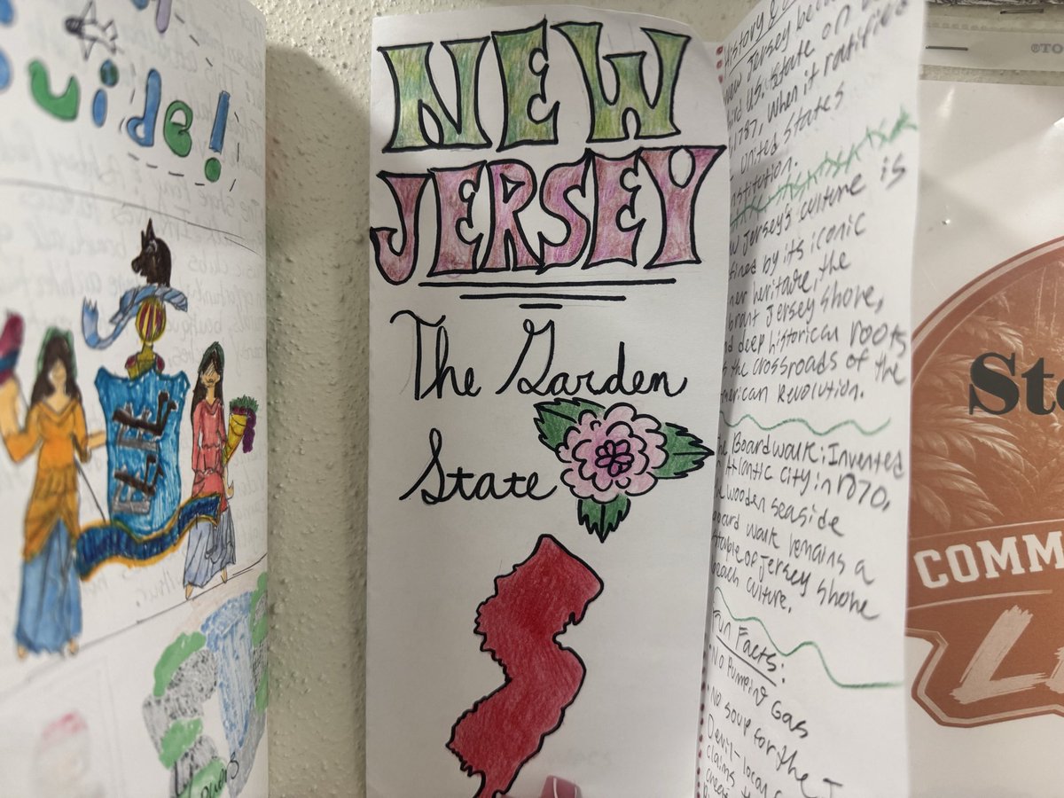 BAMOngc's tweet photo. 🗺️✈️ Learning Takes Us Places at BAMO!
Our Tigers brought research to life by creating state travel guides featuring history, culture, attractions, and more! 📚🎨 We love seeing creativity and learning come together in the classroom. 🧡🖤
@LancasterISD
#LearningInAction https://t.co/IdhiQ2AmOT