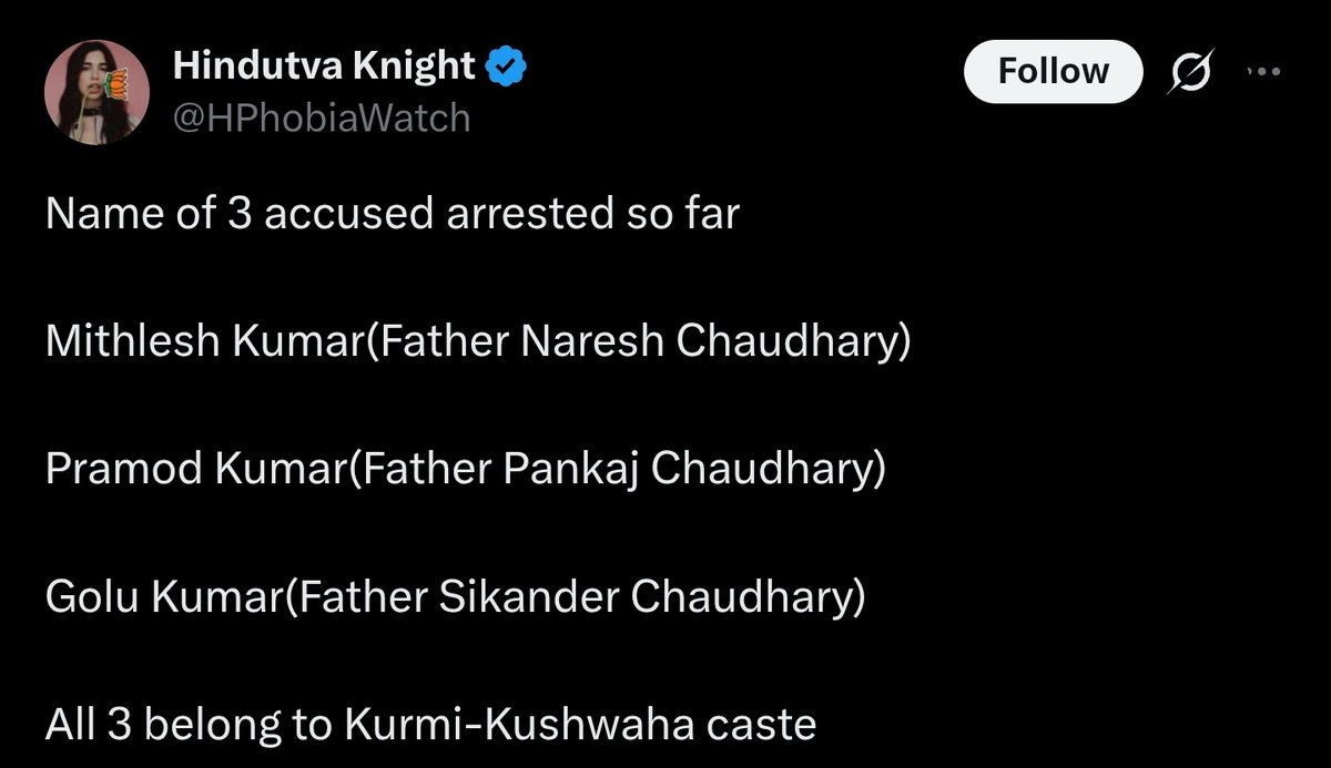 gimoxtweets's tweet photo. Hindu unity is entirely based on hatred of Indian Muslims. The moment Indian Muslims aren't in the picture, Hindus are divided among hundreds of castes and they hate each other more than they collectively hate Muslims. https://t.co/PzqOOotIOw