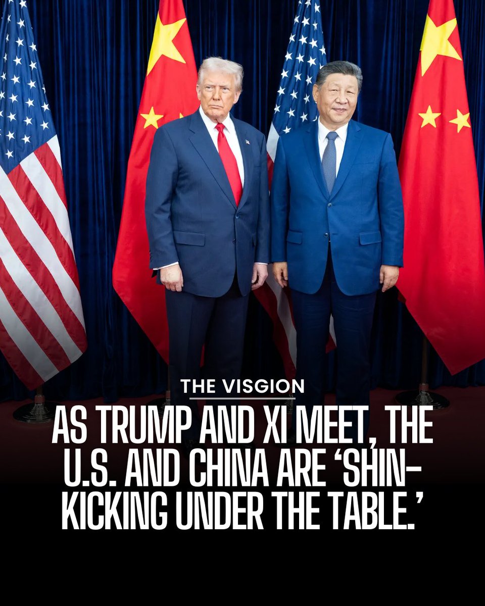 VisgionBreaking's tweet photo. President Donald Trump and Chinese President Xi Jinping are preparing for a new high-level meeting in Washington, with trade at the center of their talks. 

#DonaldTrump #Trump #XiJinping #China https://t.co/1xI1L1tj6G