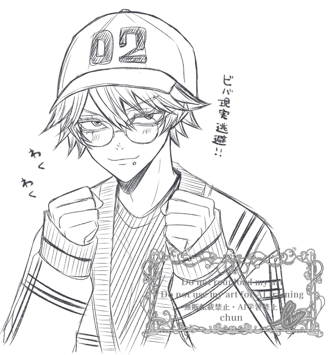 chunchan417's tweet photo. ビバ現実逃避！！！🌪wip.(雑) https://t.co/Jbr4gXPCGs