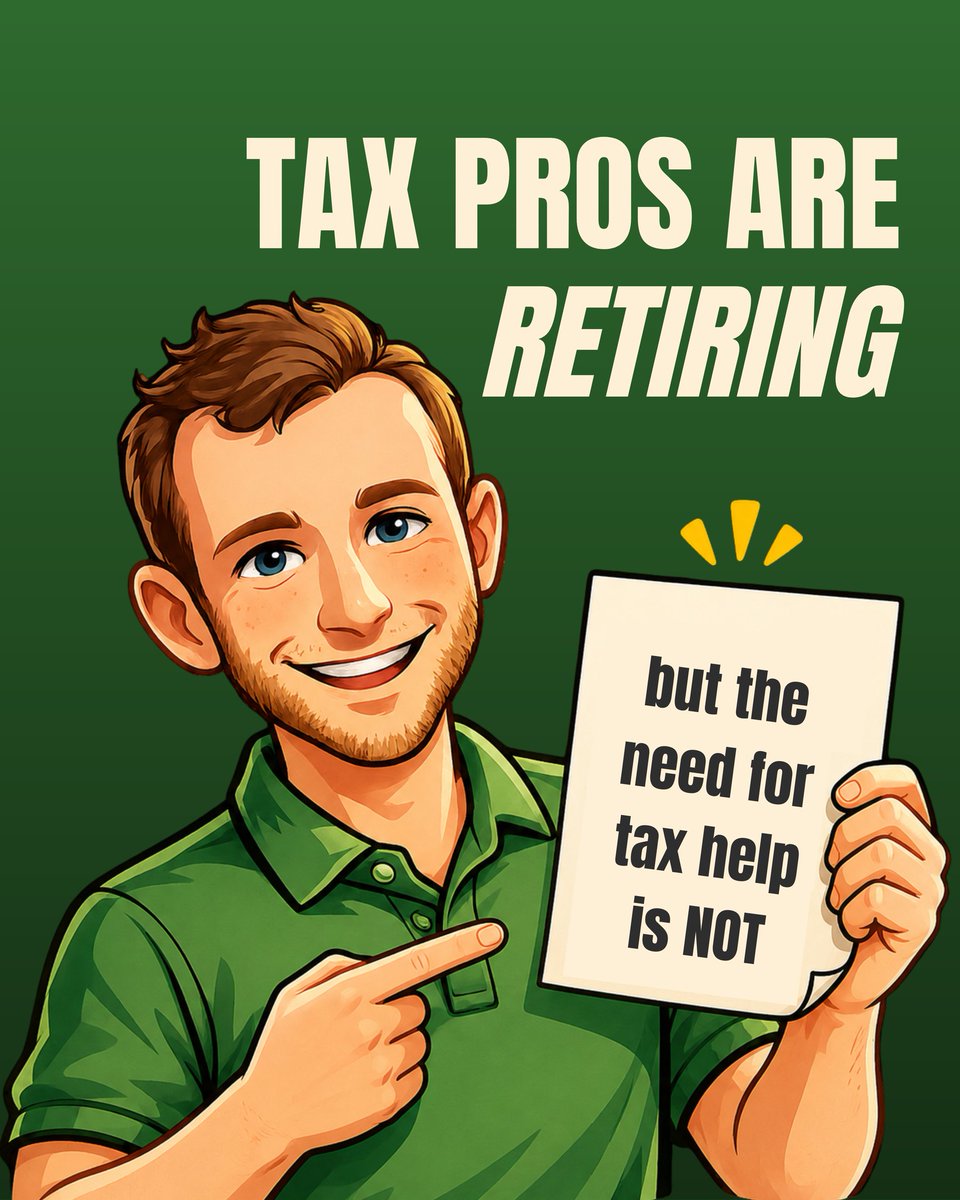 TaxCentricTM's tweet photo. The tax industry is changing.

Experienced tax professionals are retiring.
Business owners still need help.
Families still need guidance.

And the demand for knowledgeable tax advisors is not going away. https://t.co/S6voayfglQ