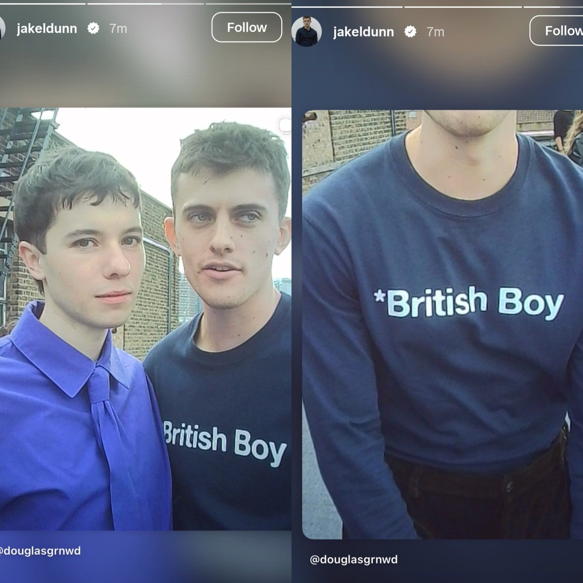 LukeyNewtsVibes's tweet photo. #NicolaCoughlan's rat rainbow nepo twink #jakedunn #JokeDone has shared his own story abt yesterday's "gay fashion show", making clear HOW HAPPY he usualy is + shared Dougie's pics. Almost a day later. Poor boy was exhausted...
#LavenderLove💜#Closeted #BeHappyBoy #FreeYourself https://t.co/vxeDMD0Oqb