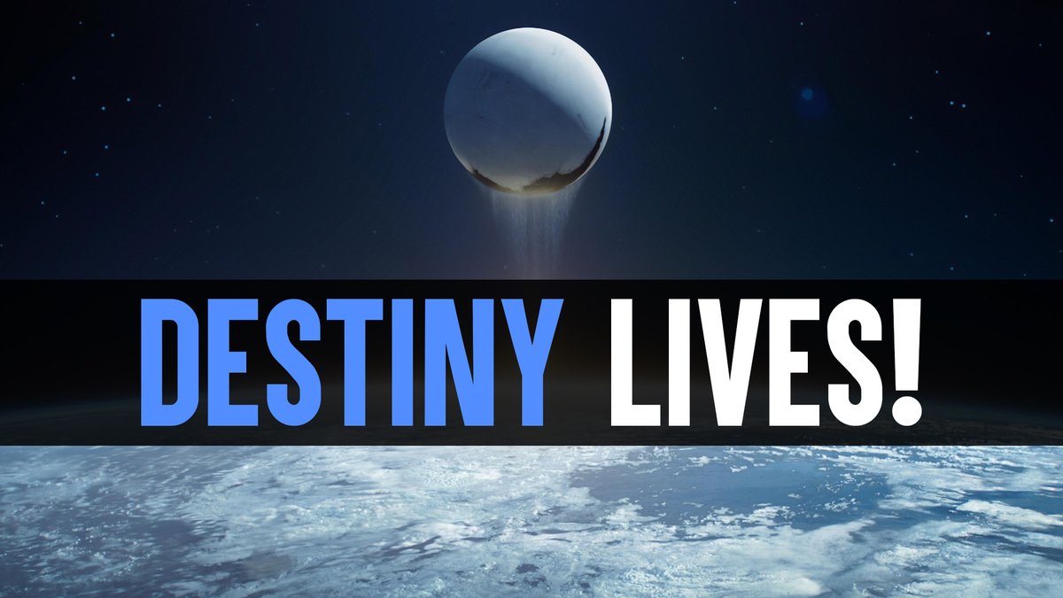 PaulTassi's tweet photo. NEW VIDEO: Destiny is not dead as a series thanks to fan pushback and Bungie not giving up either. Unvaulting, more games, lots to talk about. And my YouTube channel is saved!

https://t.co/AdwpHULWpE https://t.co/sqInp87niT
