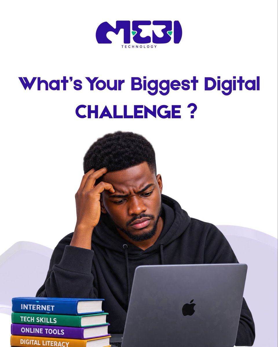 MEBITECHNOLOGY's tweet photo. Every growing business hits a point where things needs to work smarter, faster and better ✅✨The right solution starts with identifying what’s holding you back.

Tell us in the comments, Let’s solve it together💫
#MEBITechnology  #BusinessTechnology  #TechInNigeria https://t.co/3uDPBJ0eCr