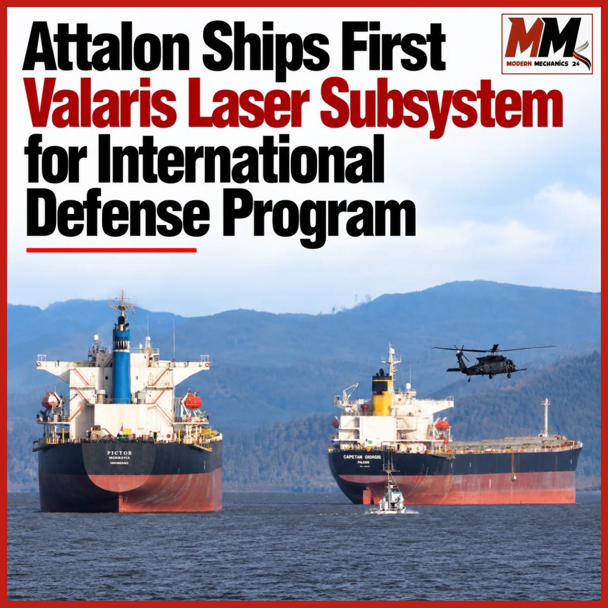 MMechanics24's tweet photo. Attalon has shipped its first Valaris high-energy laser subsystem for an international defense program.

Another step in the move toward mission-ready directed-energy systems.

#DefenseTechnology #DirectedEnergy https://t.co/RAVcRINhEg