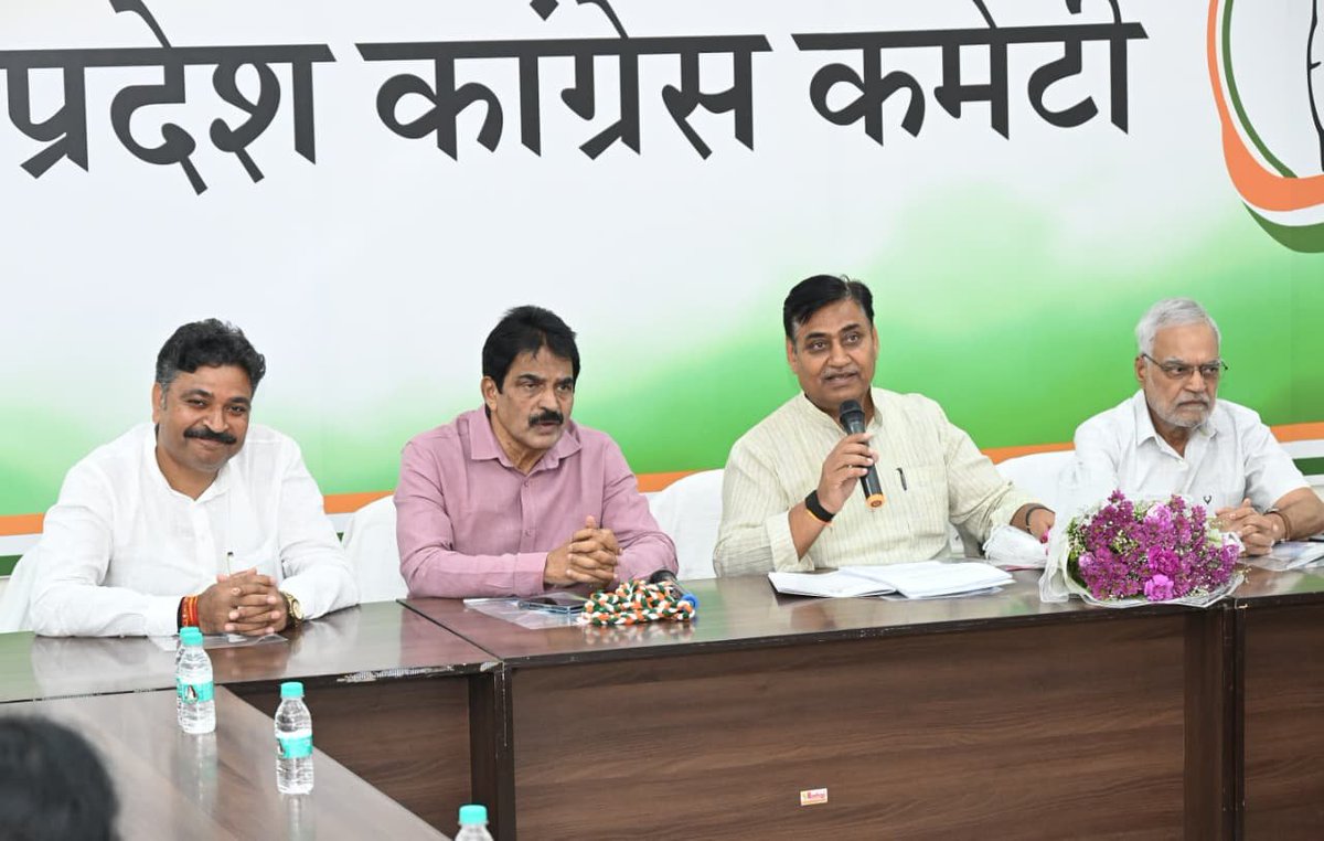 kcvenugopalmp's tweet photo. Held an in-depth meeting in Jaipur with Rajasthan PCC President Sh. @GovindDotasra ji, LOP Sh. @TikaRamJullyINC ji and senior party leaders to review our performance in the recently concluded urban local body elections. This election cycle, we saw a significant growth in our urban support base and our grassroots organisation gave a formidable fight to the BJP.

This, despite the BJP's best efforts to rig the elections through a patently unfair delimitation exercise and by misusing the police machinery in their favour. We are confident that we will only grow further from this performance in the coming days.

We also assessed our preparedness for the upcoming Panchayati Raj elections, and chalked out a clear plan of action to defeat the BJP and emerge victorious across the rural landscape of Rajasthan.